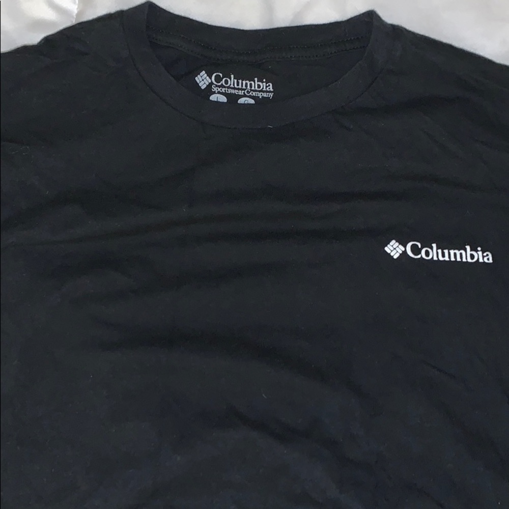Black Columbia shirt